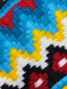 Western Show Horse Saddle Blanket Diseño de Nueva Zelanda Manta de sillín de lana hecha a mano Top Wool Saddle Pad Size - Product Image 6
