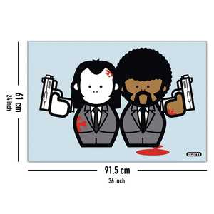 Affiche design moderne abstraite style gangster - Product Image 3