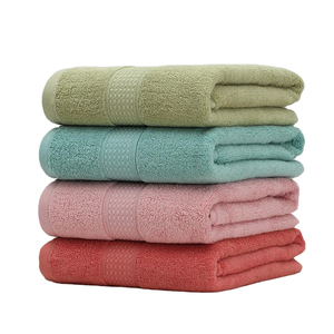 Vente en gros de serviettes 100% coton de qualité supérieure pour salon de coiffure Spa Barber Shop Beauty Hotel Hair Salon-Couleur noire Logo personnalisé Options ODM - Product Image 1