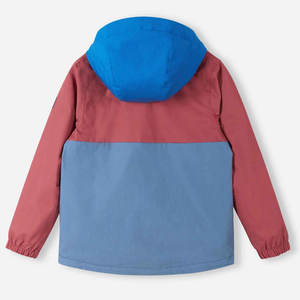 Chaqueta cortavientos de color de contraste para uso al aire libre, chaqueta de invierno con cuello con capucha, chaqueta cortavientos de talla grande - Product Image 2