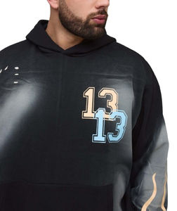 Nouveau survêtement évasé exquis de haute qualité fabriqué à partir d'un ensemble de lavage à l'acide anti-boulochage respirant en polaire luxueuse - Product Image 5