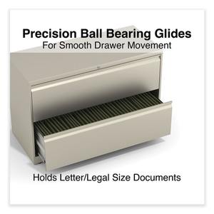 Archivador lateral Alera 25500 con 2 cajones para archivos tamaño legal/estándar, 42 pulgadas X 18.63 Pulgadas X 28 Pulgadas - Product Image 5