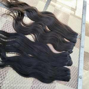 Produit élégant de fermeture de cheveux de qualité supérieure droite indienne vierge de haute qualité pour les extensions de cheveux élégantes en queue de cheval - Product Image 6