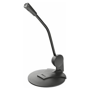 Primo <b>Desk</b> Wired Microphone For Pc <b>Black</b> 1.8m Condenser Mini Jack 3.5 Mm - Product Image 4