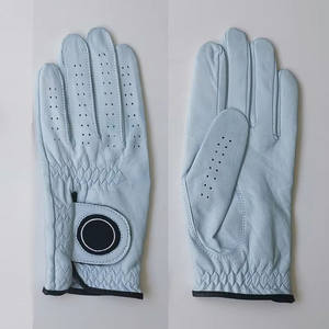 Gants de golf professionnels personnalisés 100% en cuir véritable de logo personnalisé de qualité supérieure de style frais pour les hommes - Product Image 3