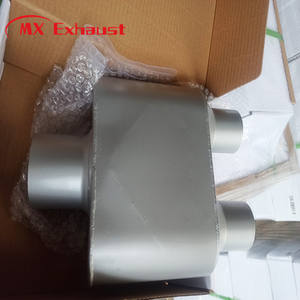 2 '', 2,5'', 3 ''para salida central de entrada compensada Silenciador aluminizado Silenciador de escape <span class=keywords><strong>Flowmaster</strong></span> - Product Image 5