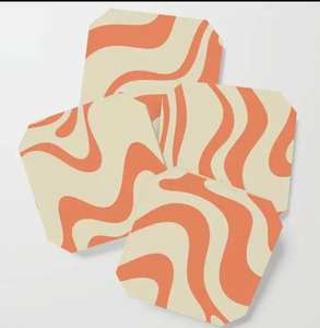 Vente en gros de sous-verres élégants en résine pour la décoration de table ARTISAN CRAFT, lot de 4 pièces, tapis et tampons au design nouveau - Product Image 2