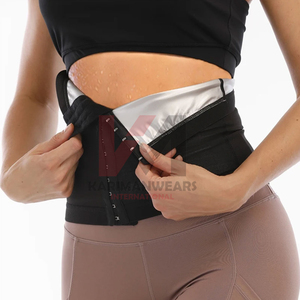 Ceinture de sudation amincissante pour femmes, ceinture de sudation de sauna, ceinture de maintien de la taille réglable pour la perte de poids, brûleur de graisse pour le ventre plat, contrôle du ventre - Product Image 2