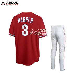 Nuevo Uniforme de Béisbol Ligero, el Mejor Material, Nuevo Estilo, Hecho en Pakistán - Product Image 2