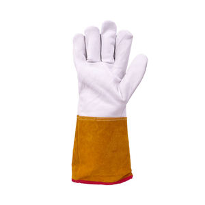 Goatskin High Quality Full Finger <b>Tig</b> Mig <b>Welders</b> Gloves Argon Welding Gloves - Product Image 3