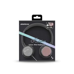 Audífonos con Cable GJ35 de Dibujos Animados, Interfaz de 3.5mm, Controlador Dinámico, Almohadillas Grandes de Plástico, Sin Cancelación de Ruido, para Niños y Adolescentes - Product Image 2