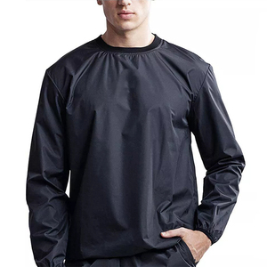 Vente en gros, accélérer la perte de poids, course à pied, Fitness, Sauna chaud, Sweat-shirt, combinaisons de Sauna argentées - Product Image 1