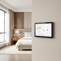 Tablet Android de 10 Pulgadas para Montaje en Pared, Barra de Luz RGB con NFC Opcional, PoE Ethernet, Fabricante OEM ODM