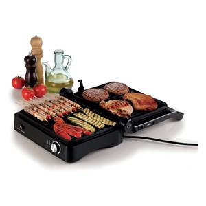 Ariete 2000W METALGRILL Parrilla Eléctrica 3 en 1 Plateada y Negra Modelo 00C193400AR0 - Product Image 4