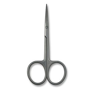 Ciseaux de beauté OEM argentés avec logo personnalisé, vente en gros de ciseaux à cuticules à lame incurvée en acier inoxydable pour l'application des ongles - Product Image 2