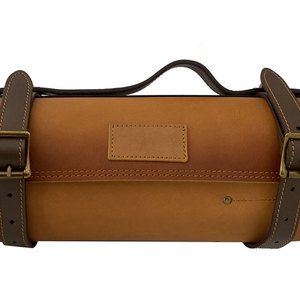 Rollo de cuchillo de cuero genuino con logotipo personalizado, bolsas de cuero cómodas y elegantes, novedad, venta directa de fábrica - Product Image 2