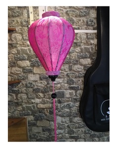 Good Quality Hanging <b>Bamboo</b> Silk <b>Lantern</b> Traditional Decorative Colorful <b>Lanterns</b> Made in Vietnam With Best Price - Product Image 4