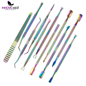 Poussoir à cuticules en acier inoxydable 100%, de qualité supérieure, taille personnalisée, nouveau Style, poussoirs de calottes par des INSTRUMENTS innovants - Product Image 3