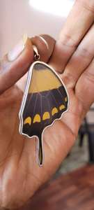 Ailes de papillon naturelles 925 colliers en argent Sterling pendentifs pour femmes pendentif en argent fait à la main prix d'usine de qualité incroyable - Product Image 2