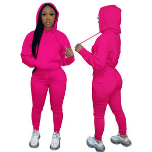 2025 nuevo chándal Otoño Invierno dos piezas de terciopelo conjunto de dos piezas bolsillo con cremallera manga larga traje de mujer ropa 2 piezas - Product Image 2