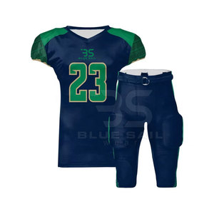 Uniforme de football américain personnalisé de haute qualité nouveau design/Uniforme de football américain confortable en polyester 100% - Product Image 1