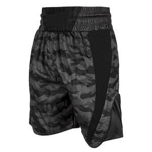 Academy Premium Spandex Fight Fabric Sublimación Black Fight Short Logotipo personalizado Grappling Jiu Jitsu Mma Shorts - Product Image 1