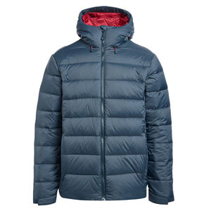 Veste parka matelassée pour hommes marine d'hiver personnalisée imperméable et coupe-vent avec capuche en duvet réglable poignets velcro et vestes chaudes pour hommes - Product Image 6