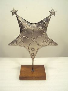 ชุดของตกแต่งภายในโต๊ะทำจากโลหะสีดำจำนวน3ชิ้นสำหรับตกแต่งโต๊ะในบ้าน - Product Image 6