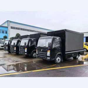 Camion benne à benne basculante HO-WO pour extérieur, avec écran LED diesel 4160x1760mm, blanc, Euro 5, manuel, neuf - Product Image 1