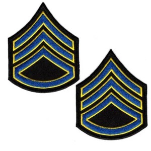 Patchs brodés Chevron uniformes de haute qualité pour vestes professionnelles Badges personnalisés et Badges de coupe d'insignes - Product Image 2