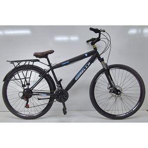 Amortiguador Delantero de 8 Pulgadas y 21 Velocidades de Acero para Bicicleta Urbana Modelo 2800 con Cuadro Completamente Amortiguado, Línea de Frenos y Neumático de 26x2.5 Pulgadas - Product Image 3