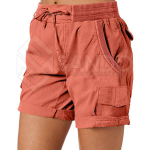 กางเกงขาสั้นคาร์โก้สำหรับผู้หญิงสวมใส่สบายและระบายอากาศได้ดีเสื้อผ้าแฟชั่นปรับแต่งได้ - Product Image 2