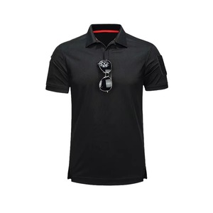 2024 hommes de haute qualité séchage rapide pour Polo solide décontracté Golf Pique équitation broderie personnalisable tricoté tissu - Product Image 4