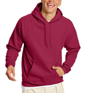 Pull-over en coton 100% de haute qualité, chaud, surdimensionné, vente en gros, impression de logo personnalisé pour hommes, broderie, sweats à capuche - Product Image 1