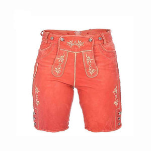 Shorts en cuir bavarois pour homme, personnalisables avec votre logo, à cordon de serrage, décontractés, taille mi-haute, motif uni, séchage rapide, respirants, haute qualité - Product Image 1