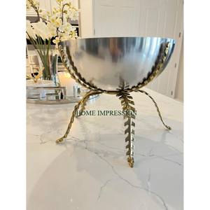 Premium Quality Eco-Friendly Aluminium Disposable Serving Bowls 2 1 Handcrafted Tabletop <b>Dinnerware</b> for Party Wedding Chocolate - Product Image 5