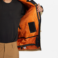 Vêtements d'extérieur isolés et chauds veste de snowboard conception personnalisée vestes de ski à capuche pour hommes vente en gros