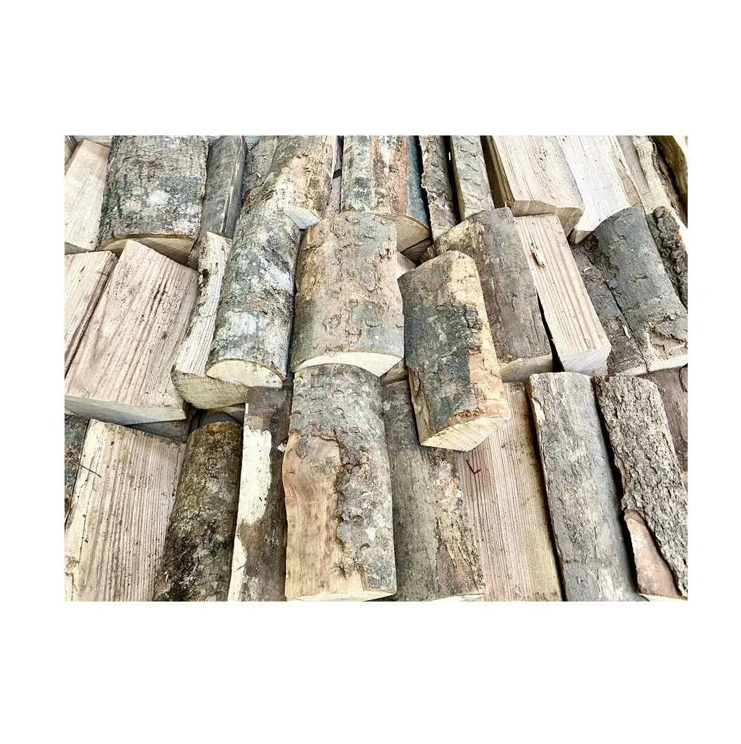 Pembakar kayu bakar kering berkualitas Premium kayu ek/Abu/Beech