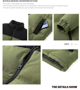 Chaqueta de burbujas de invierno, venta al por mayor, chaqueta acolchada, ropa de abrigo de invierno a prueba de viento, chaqueta de burbujas ligera, abrigo de invierno a la moda OEM ODM - Product Image 4