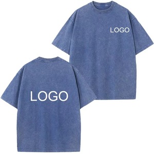 Design vintage personnalisé Spandex/Polyester anti-rétrécissement T-Shirt hommes à la mode à manches courtes Streetwear femmes solide - Product Image 6