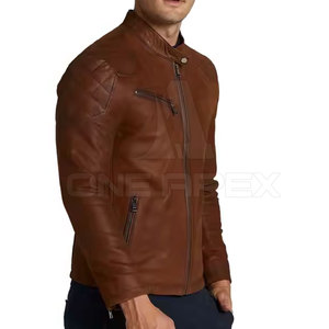 แจ็คเก็ตหนังสำหรับผู้ชายแจ็คเก็ตหนังสไตล์ปากีสถาน - Product Image 6
