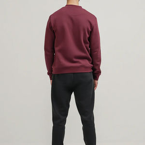 Chaqueta Bomber de invierno para hombre de diseño sólido personalizado con cuello levantado y logotipo frontal Reversible y transpirable Servicio OEM - Product Image 5