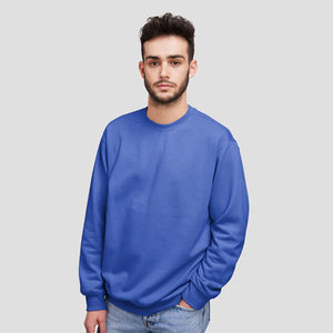 Sweat-shirt 100% coton polaire à logo personnalisé avec broderie Sweat-shirt d'hiver grande taille - Product Image 4