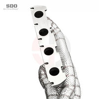 Collecteur d'échappement SDO Performance en acier inoxydable finition brute avec bouclier thermique pour Audi R8 V8 4.2L 2007-2015