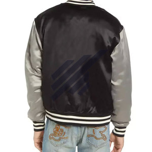 Veste en Satin Personnalisable pour Homme Top Tendance Design Décontracté Hiver avec Col Montant Dernier Style Taille Personnalisable - Product Image 3