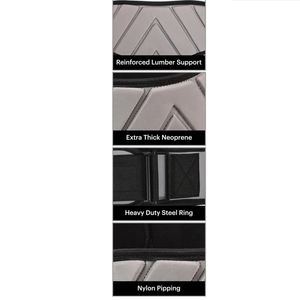 เข็มขัดไนลอนนีโอพรีนระบายอากาศได้ดีสำหรับออกกำลังกายในยิมยกน้ำหนักปรับแต่งโลโก้ได้ตามต้องการหัวเข็มขัดเหล็กแข็งแรงป้องกันแบบมืออาชีพ - Product Image 6