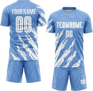 Uniforme de Fútbol Personalizado de Moda 2025, OEM ODM, Conjunto de Camiseta de Fútbol con Logotipo del Equipo, Impresión al por Mayor, Calidad Profesional para Partidos, Secado Rápido y Transpirable - Product Image 3