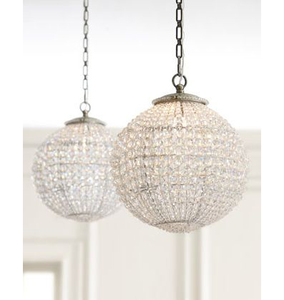 Đèn Chùm Treo Quả Cầu Pha Lê Lấp Lánh Ánh Sáng Trần Điều Chỉnh Được Với Bóng Pha Lê Đèn Phòng Ăn Cho Phòng Khách - Product Image 4