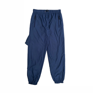 Gran oferta de chándales cortavientos, elegante traje cortavientos de dos piezas de Color azul marino con logotipo personalizado impreso - Product Image 5