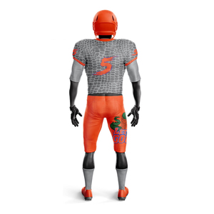 Uniforme de football américain pour une agilité accrue tissu léger rembourrage renforcé protection des épaules idéal pour les jeunes joueurs - Product Image 3